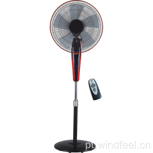 Venda quente de ventilador de pedestal Ventiladores de suporte de controle remoto com motor de alumínio / cobre